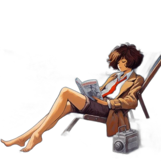 staff, robot, furniture, concept art transparent PNG cut-out