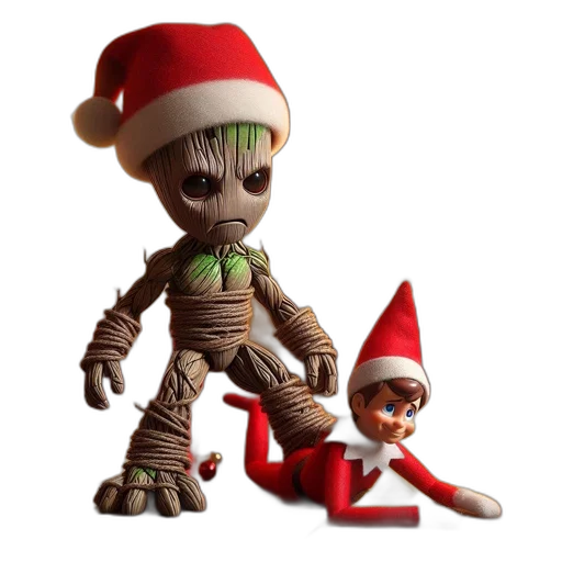 3d render, concept art, inside, festive transparent PNG cut-out