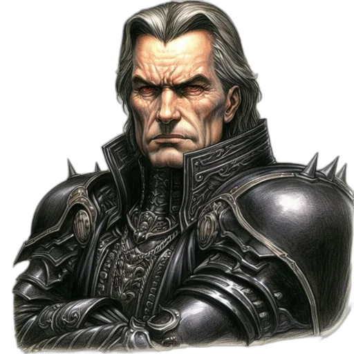 face, sword, fantasy art, concept art transparent PNG cut-out