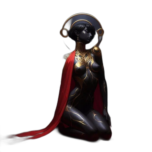 jewelry, mask, crown, staff transparent PNG cut-out