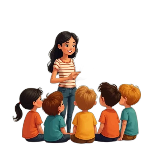 concept art, cartoon, oil painting, watercolor transparent PNG cut-out