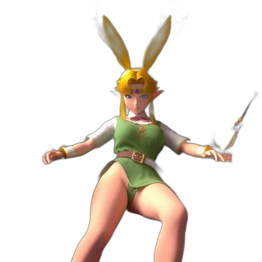 weapon, dress, animal, staff transparent PNG cut-out