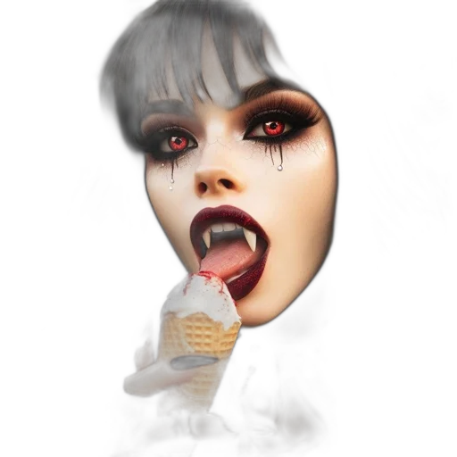 face, creature, food, mask transparent PNG cut-out