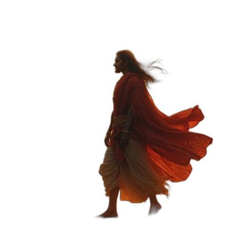 hair, dress, sword, creature transparent PNG cut-out