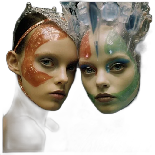 mask, face, jewelry, crown transparent PNG cut-out