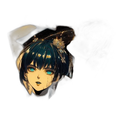 mask, dragon, crown, face transparent PNG cut-out