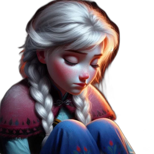 face, dress, dragon, fantasy art transparent PNG cut-out