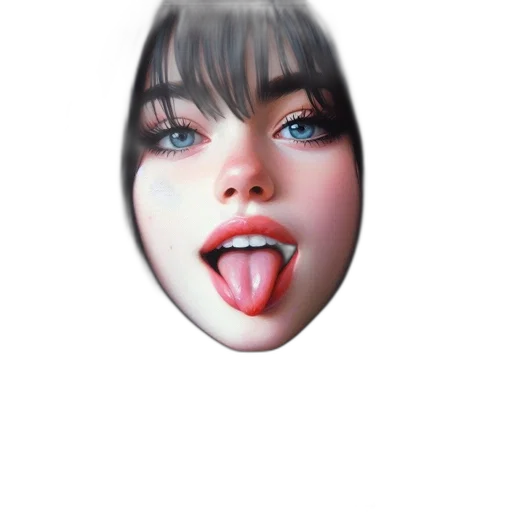 face, creature, mask, hat transparent PNG cut-out