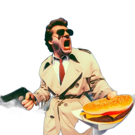food, jacket, concept art, intense transparent PNG cut-out
