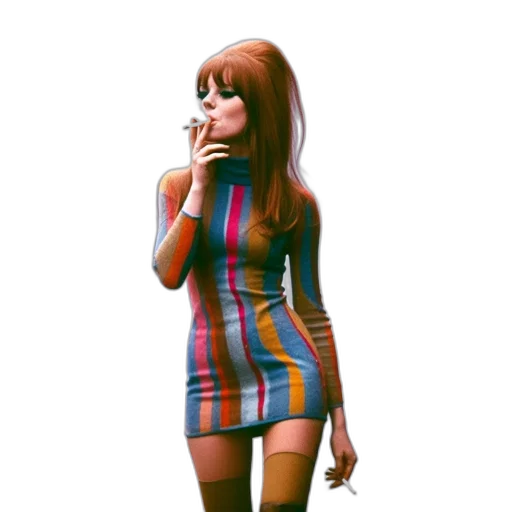 dress, pixel art, concept art, vaporwave transparent PNG cut-out