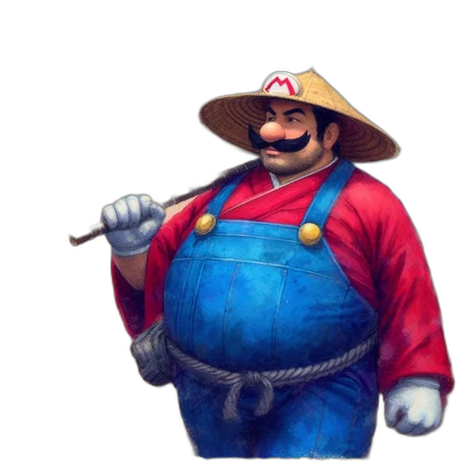 staff, hat, weapon, mask transparent PNG cut-out
