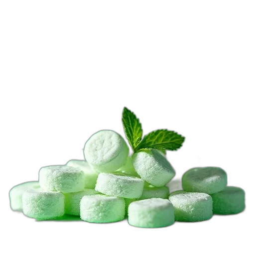 food, 3d render, green, cough transparent PNG cut-out