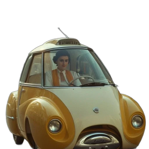 car, robot, 3d render, photorealistic transparent PNG cut-out