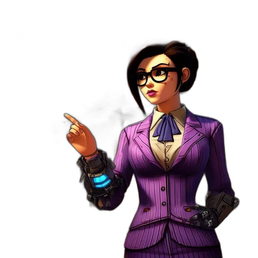 staff, jacket, dress, concept art transparent PNG cut-out