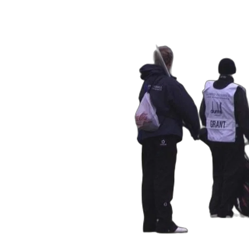 jacket, staff, outer space, golfer transparent PNG cut-out