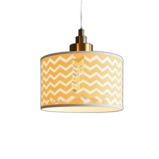 3d render, gold, white, chevron transparent PNG cut-out