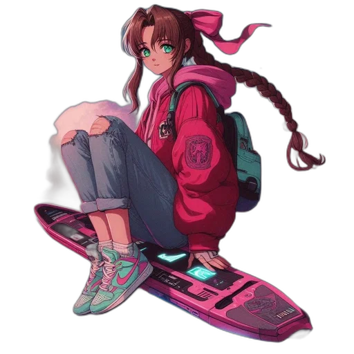 jacket, shoes, creature, weapon transparent PNG cut-out