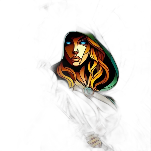 face, mask, fantasy art, comic book art transparent PNG cut-out