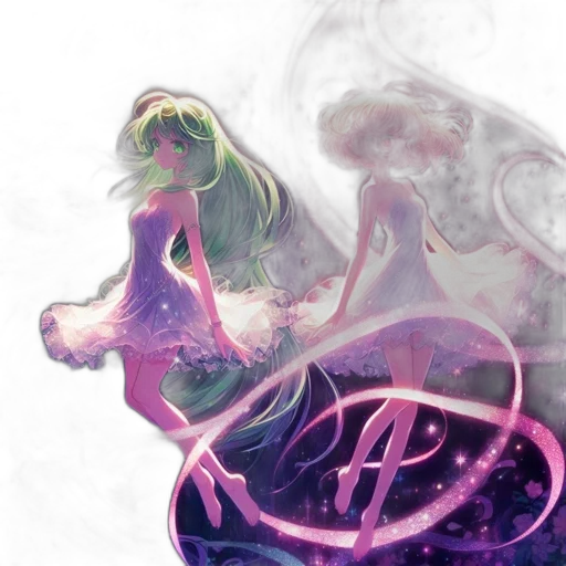dress, creature, dragon, hair transparent PNG cut-out