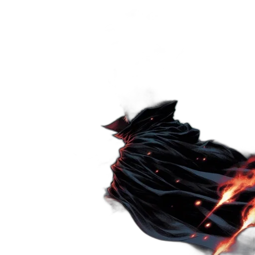 dragon, sword, hair, weapon transparent PNG cut-out