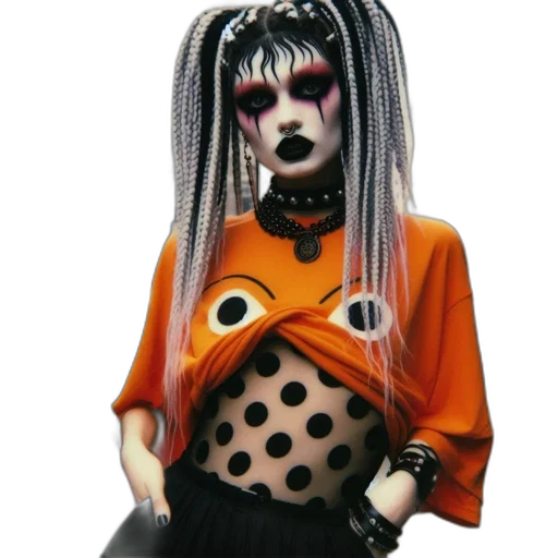 staff, dress, robot, jewelry transparent PNG cut-out