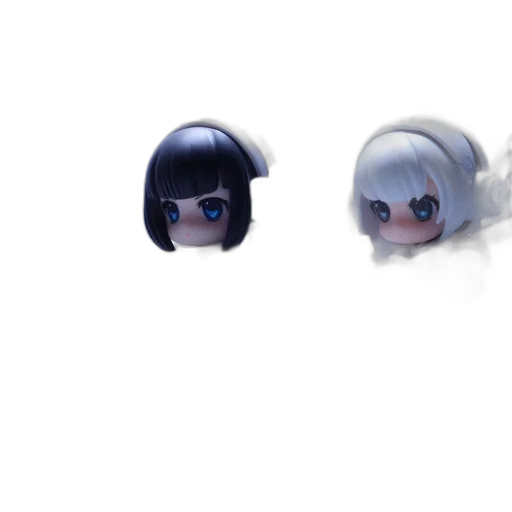 mask, robot, hair, creature transparent PNG cut-out
