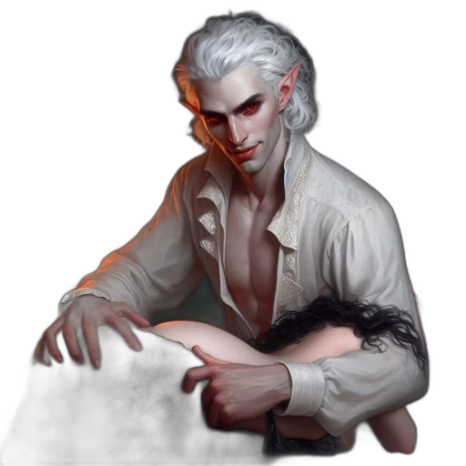 creature, staff, face, fantasy art transparent PNG cut-out