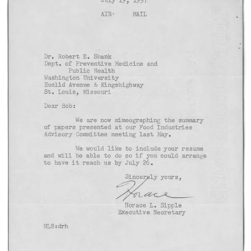 letter, dated, july, 1957 transparent PNG cut-out