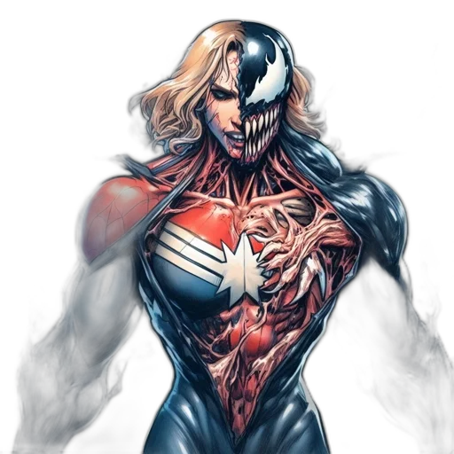 comic book art, concept art, fantasy art, watercolor transparent PNG cut-out