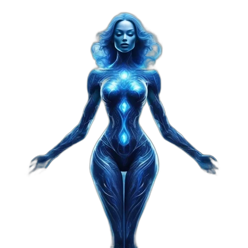 dress, robot, concept art, comic book art transparent PNG cut-out