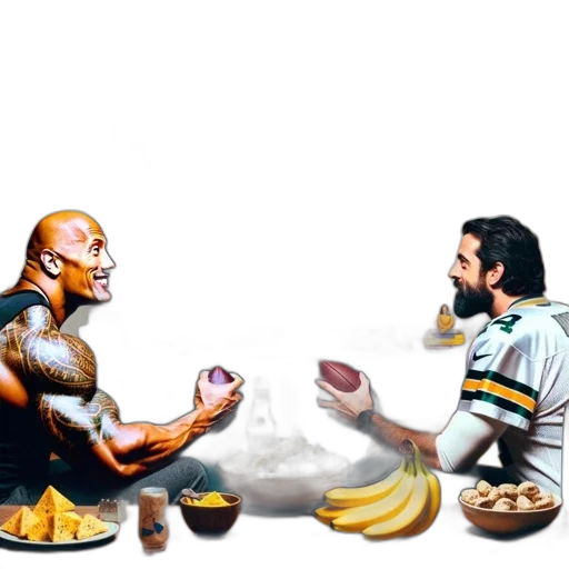 food, concept art, comic book art, pixel art transparent PNG cut-out