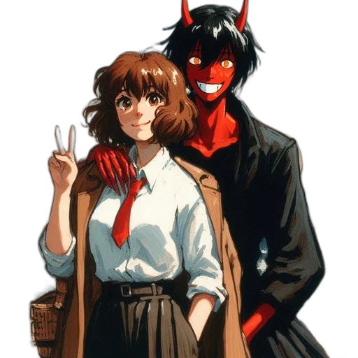 jacket, anime, concept art, comic book art transparent PNG cut-out