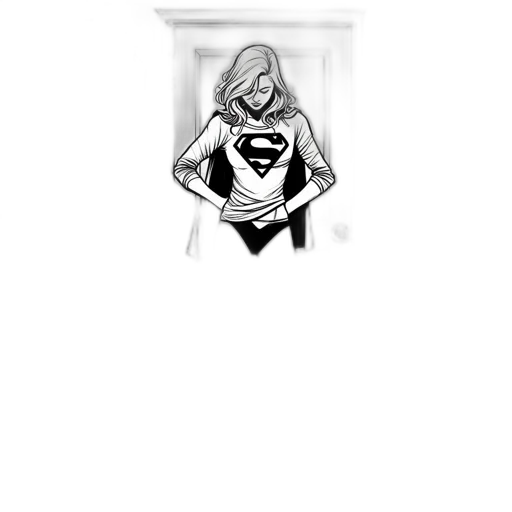 dress, comic book art, concept art, cartoon transparent PNG cut-out