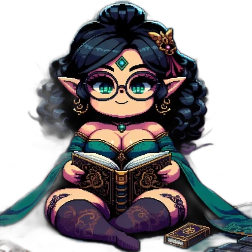 staff, fantasy art, pixel art, concept art transparent PNG cut-out