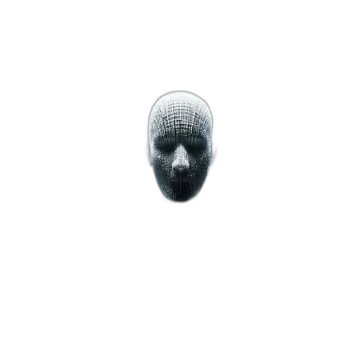 mask, face, creature, robot transparent PNG cut-out