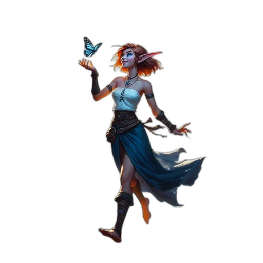 staff, dress, concept art, fantasy art transparent PNG cut-out