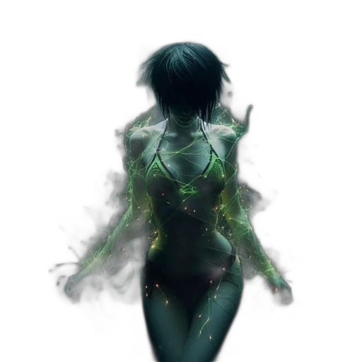 dress, mask, creature, robot transparent PNG cut-out