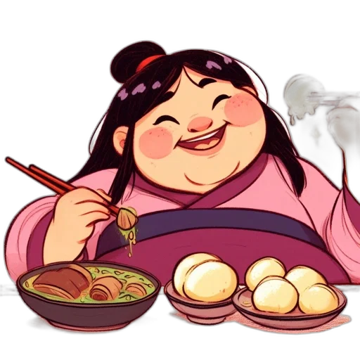 food, concept art, cartoon, watercolor transparent PNG cut-out