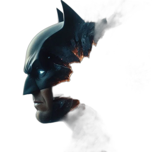 mask, face, concept art, comic book art transparent PNG cut-out