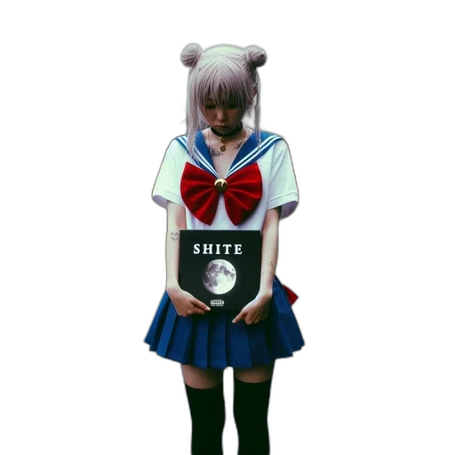 robot, jacket, staff, dress transparent PNG cut-out