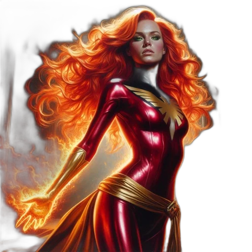comic book art, concept art, fantasy art, photorealistic transparent PNG cut-out