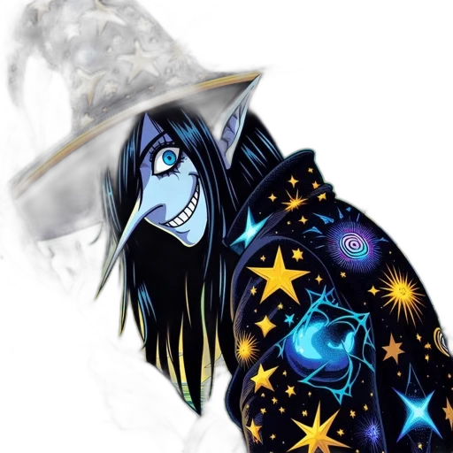 staff, hat, mask, fantasy art transparent PNG cut-out