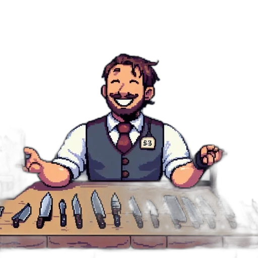 staff, weapon, concept art, pixel art transparent PNG cut-out