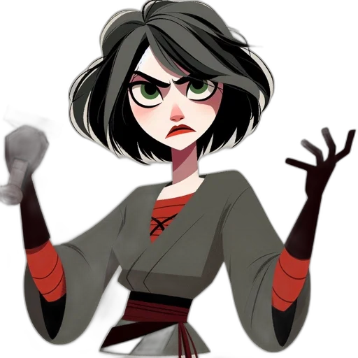 staff, jacket, mask, concept art transparent PNG cut-out