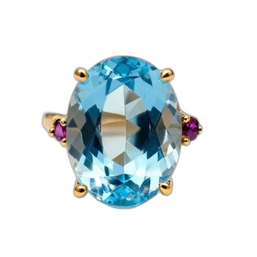 jewelry, crown, 3d render, blue transparent PNG cut-out