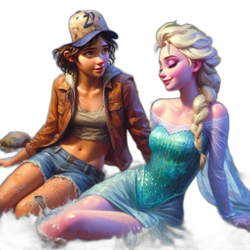 fantasy art, concept art, comic book art, pixel art transparent PNG cut-out