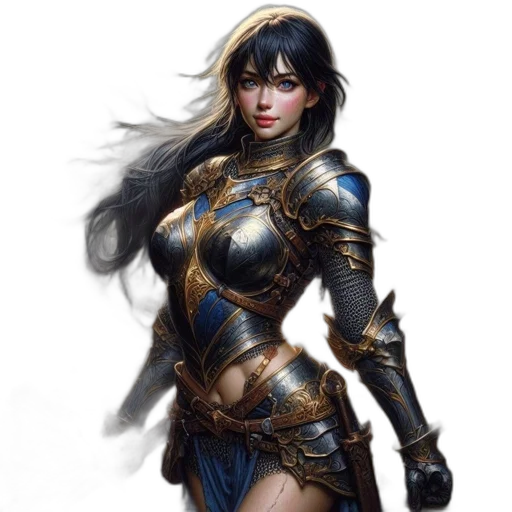 sword, fantasy art, concept art, comic book art transparent PNG cut-out