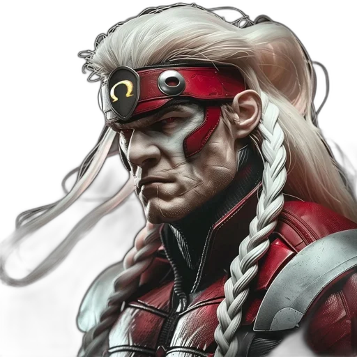 face, mask, comic book art, concept art transparent PNG cut-out