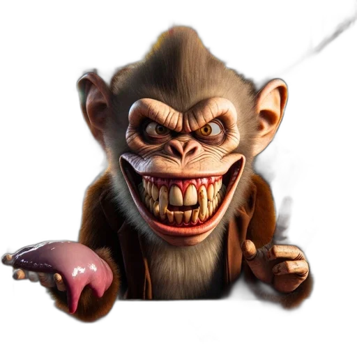 staff, animal, creature, concept art transparent PNG cut-out