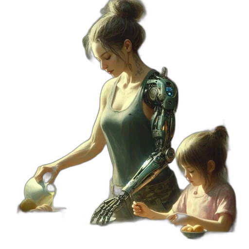 robot, jewelry, food, weapon transparent PNG cut-out